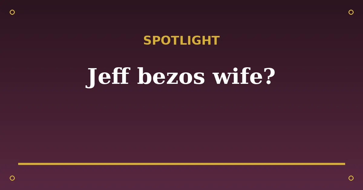 Jeff Bezos Biography: Age, Wife, Net Worth & Amazon Career 3 Jeff Bezos Biography: Age, Wife, Net Worth & Amazon Career spotlight