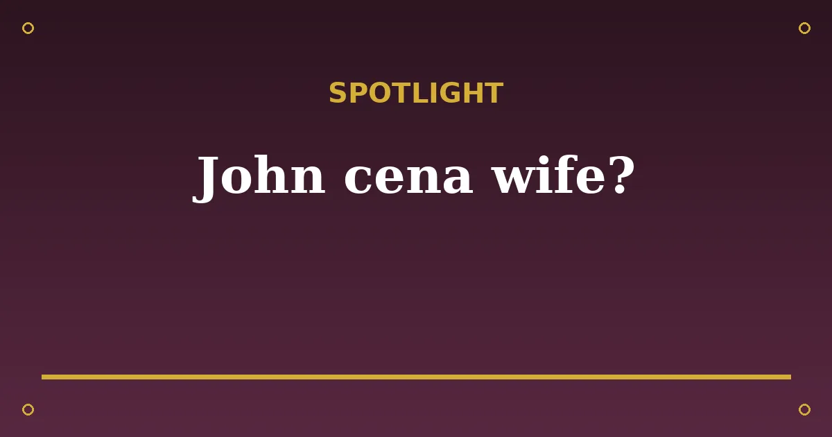John Cena Biography: Age, Wife, Net Worth & WWE Career 3 John Cena Biography: Age, Wife, Net Worth & WWE Career spotlight