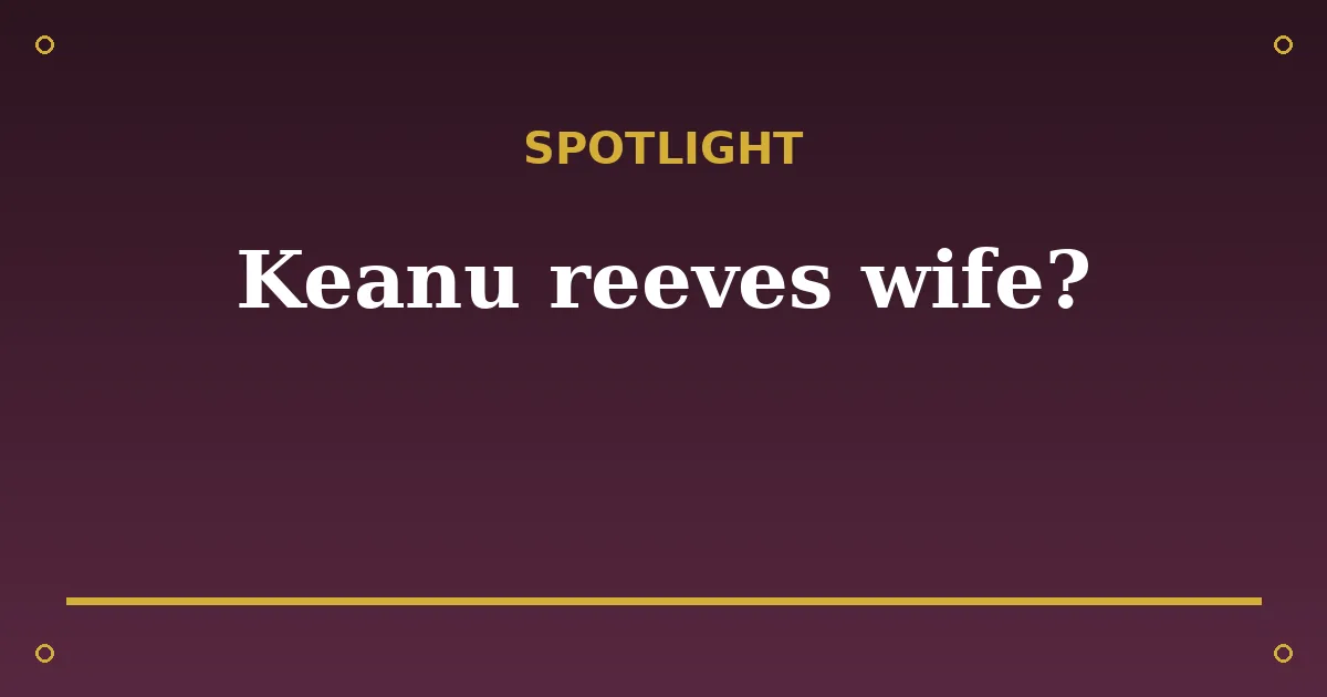 Keanu Reeves Biography: Age, Wife, Net Worth & Career 3 Keanu Reeves Biography: Age, Wife, Net Worth & Career spotlight