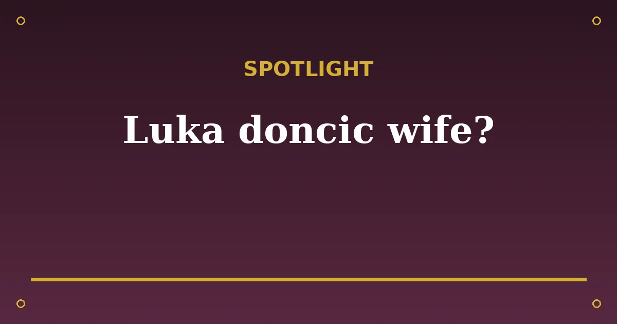 Luka Doncic Biography 3 Luka Doncic Biography spotlight