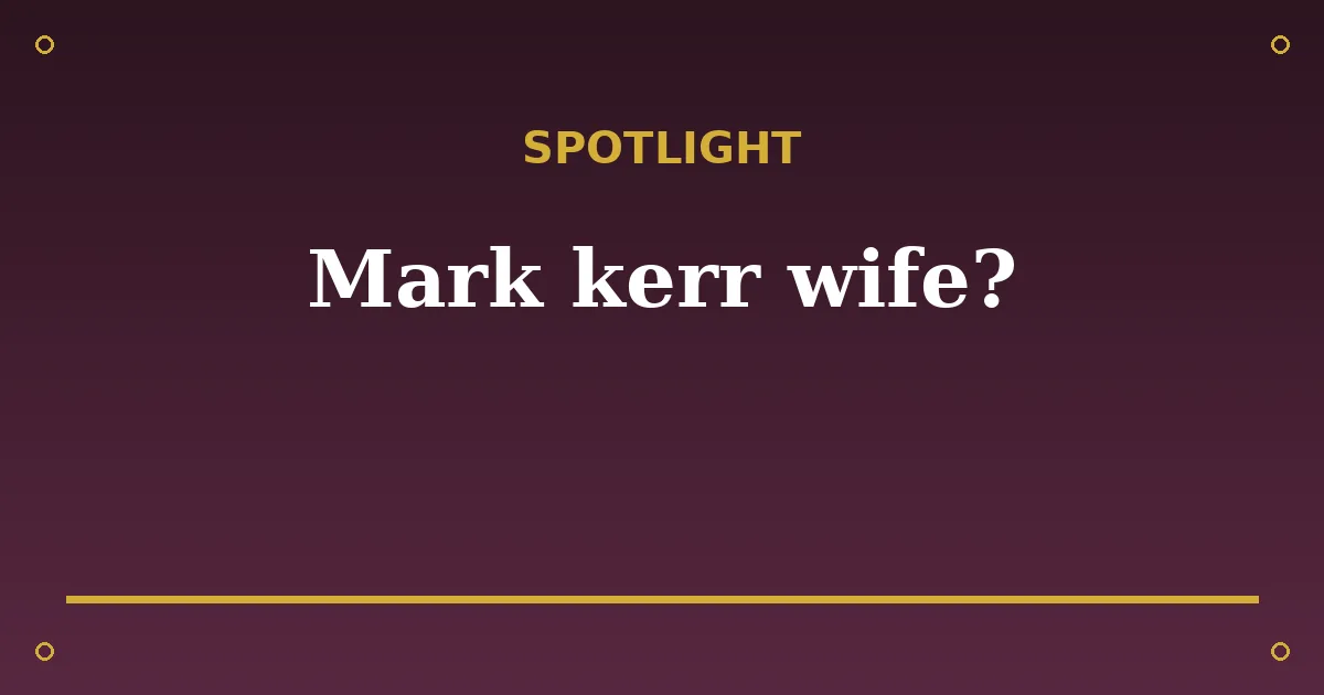 Mark Kerr Biography: Wife, Net Worth, Career & The Smashing Machine 3 Mark Kerr Biography: Wife, Net Worth, Career & The Smashing Machine spotlight