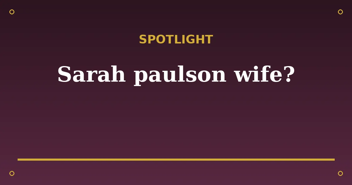 Sarah Paulson Biography: Age, Partner, Net Worth & Career 3 Sarah Paulson Biography: Age, Partner, Net Worth & Career spotlight